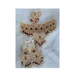 Jewel Art Indian Gold Plated Jewellery Set