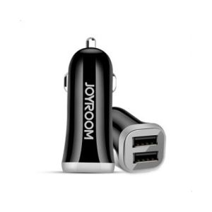 Joyroom Dual Port USB Car Charger Black (C-M216)