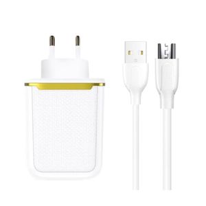 Joyroom Dual USB Port Charger With Type-C Cable (L-2A12Z)