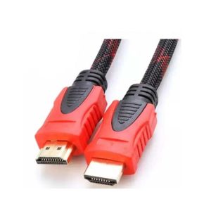 KarachiShopPk 10M HDMI To HDMI Cable Red - Black 
