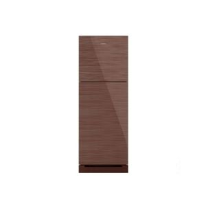 Kenwood Glass Door Freezer-on-Top Refrigerator 11 Cu Ft Brown (KRF-280 GD)