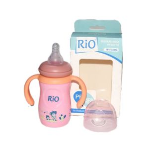 Komfy Feeding Bottle With Handle Pink (KFB007)