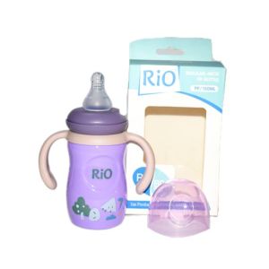 Komfy Feeding Bottle With Handle Purple (KFB008)