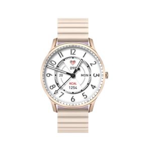 Kieslect Lora Calling Smart Watch For Women-Gold