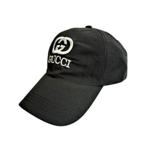 King GUCCI P Hat Cap Black