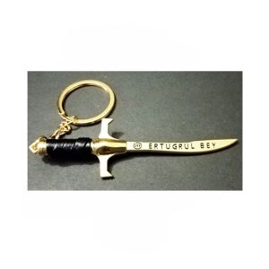 Kings Ertugrul Printed Metallic Sword Keychain (0192)