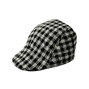 Kings French Cap Black & White (0606)