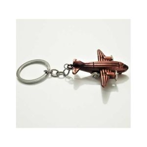 Kings Metallic Aeroplane Keychain (0376)