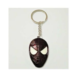 Kings Metallic Spiderman Logo Keychain