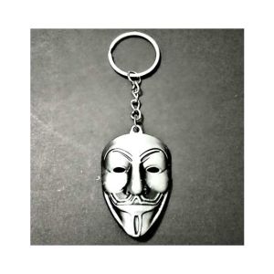 Kings Metallic Vendetta Logo Keychain Silver (0301)