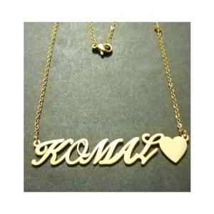 Kings Stainless Steel Komal Name Locket (0352)