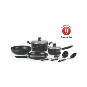 Kitchen King Non Stick Imperial Cookware Set - 9 Pieces