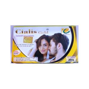 KK Traders Lilly Cialis Gold For Men 20mg - 6 Tabs
