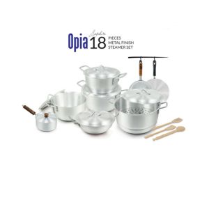 Klassic Metal Finish Cookware Gift Set - 18 Pieces