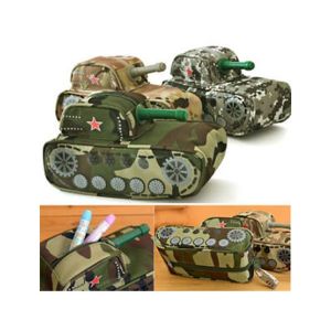 Kharedloustad Creative Tank Shaped Pencil Box