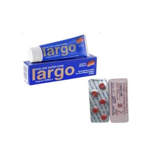 Largo Cream Erection Black Cobra 150 Tablets For Men