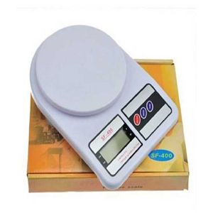 Rubian Digital Electronic Kitchen Scale White (SF-400)