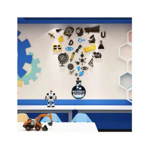 LookNBuy Science Objects Wall Art (0039)