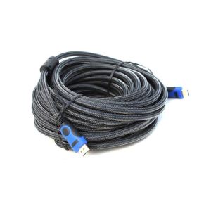 M.Mart HDMI Round Cable Black - 25m