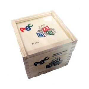 ToysRus Wooden English Alphabet Blocks 27 Piece