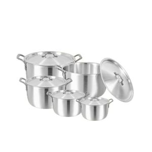 Magno High Finish Aluminum Cookware Set - 5 Pieces
