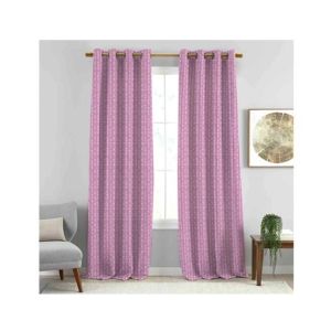 Maguari Lining PQ Jacquard Curtains 2 Pcs Pink
