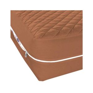 Maguari Single Zipper Mattress Cover Brown