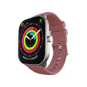 Ronin Smart Watch With Silver Dial (R-06)-Maroon