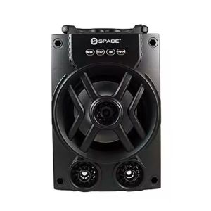 Space Rock Portable Wireless Speaker Black