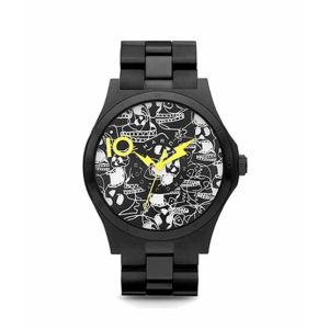 Marc Jacobs Leather Men’s Watch Black (MBM9027)