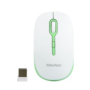 Meetion Optical USB Wireless Mouse Green (R547)