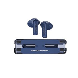Monster Airmars True Wireless Gaming Earbuds (XKT-08)-Blue