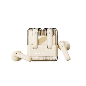 Monster Airmars True Wireless Gaming Earbuds (XKT-12)-Ivory