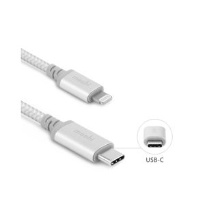 Moshi Integra USB-C To Lightning Cable 4ft Jet Silver (99MO084105)