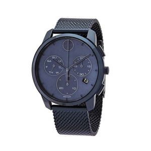 Movado Bold Thin Chronograph Men's Watch Blue (3600633)
