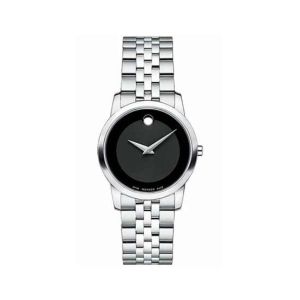 Movado Museum Classic Stainless Steel Women's Watch Silver (0606505)