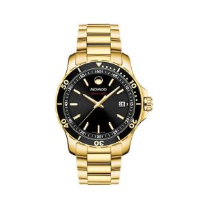 Movado Series 800 Stainless Steel Men's Watch Yellow (2600145)