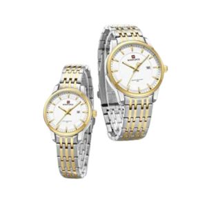 Naviforce Connect Edition Watch For Couples Two Tone (NF-9228-c-3)
