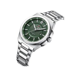 Naviforce Executive Edition Watch For Men Silver (NF-9212-3)