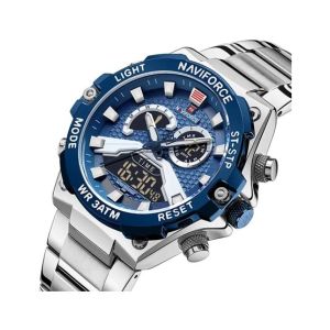 Naviforce Fashion Digital Analog Men's Watch Silver (NF-9207-3)