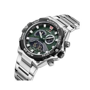 Naviforce Fashion Digital Analog Men's Watch Silver (NF-9207-6)