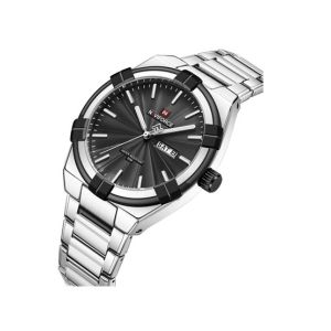 Naviforce Giorno Edition Watch For Men Silver (NF-9218-4)