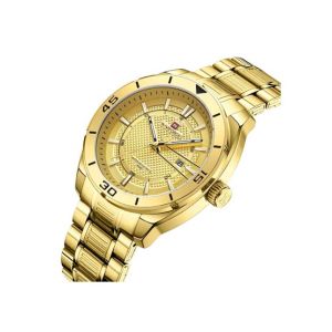 Naviforce Novel Edition Watch For Men Golden (NF-9210-4)