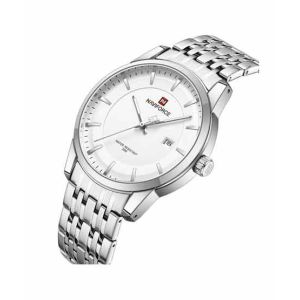 Naviforce Eclipse Edition Watch For Men Silver (nf-9228-g-1)