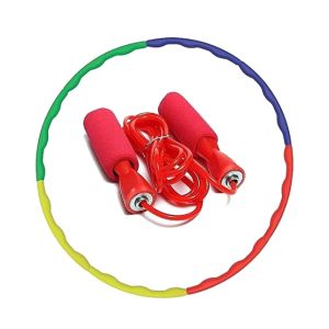 Sports Co Jump Rope & Hula Hoop Pack Of 2