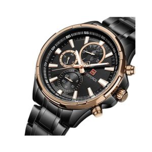 NaviForce Chronograph Edition Men's Watch Black (NF-9089-3)