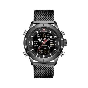 NaviForce Mesh Band Men's Watch Black (NF-9153-5)