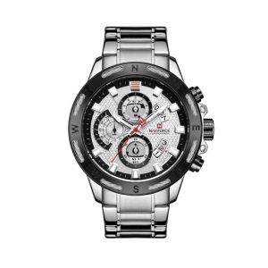 NaviForce Chronograph Edition Men's Watch Silver (NF-9165-3)