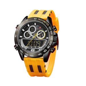 NaviForce Dual Time Edition Men's Watch Brown (NF-9188t-1)