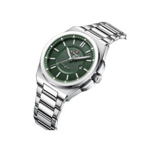 Naviforce Executive Edition Watch For Men - Silver (NF-9212-3)
